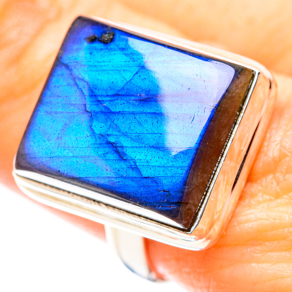 Labradorite 925 Sterling Silver Ring Size 9.25 (925 Sterling Silver) RING137483