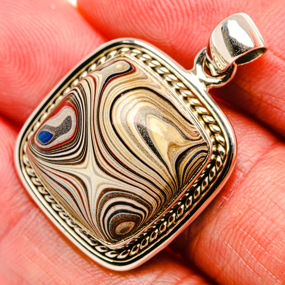 Fordrite 925 Sterling Silver Pendant 1 3/8" (925 Sterling Silver) PD37629