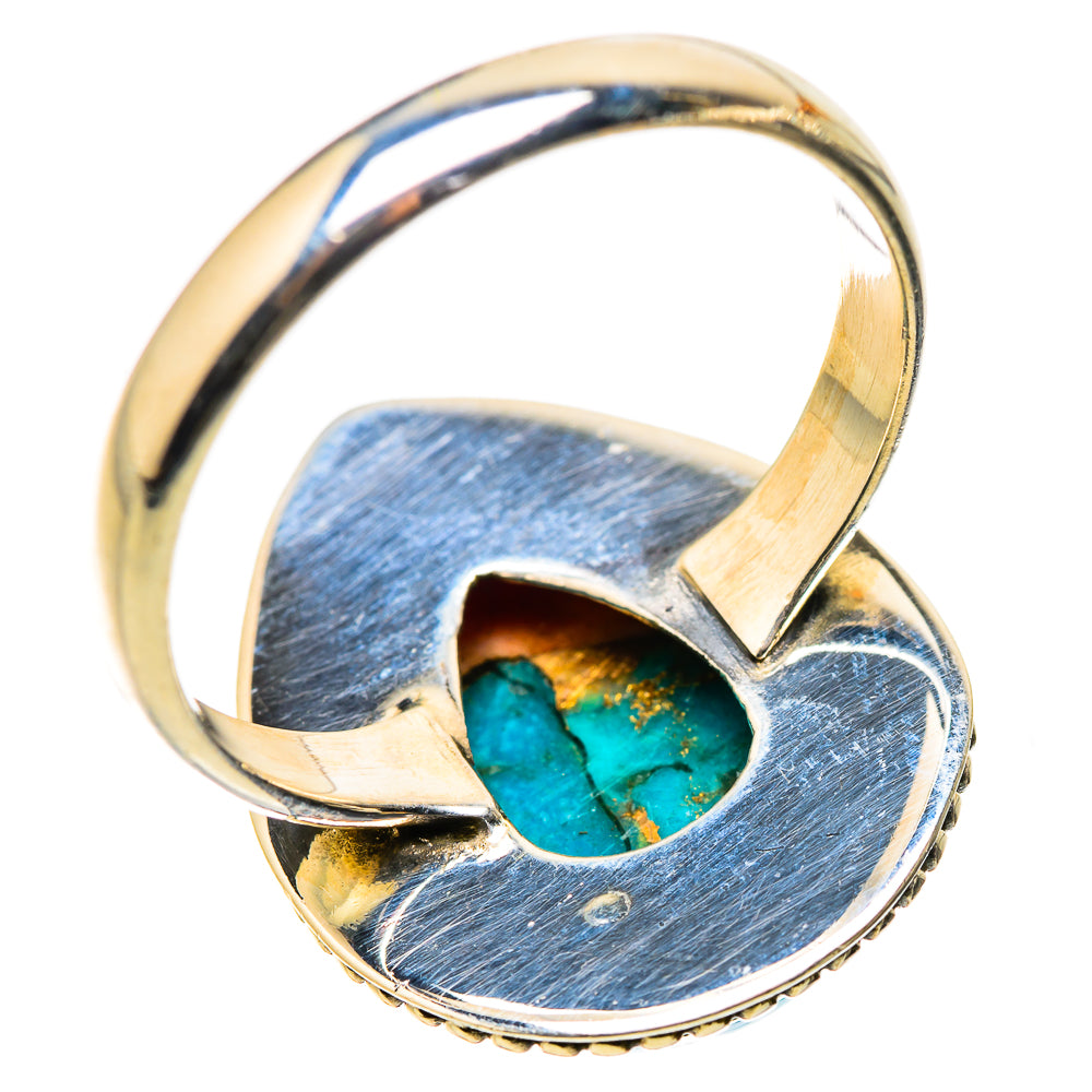 Spiny Oyster Turquoise Ring Size 10.75 (925 Sterling Silver) RING134860