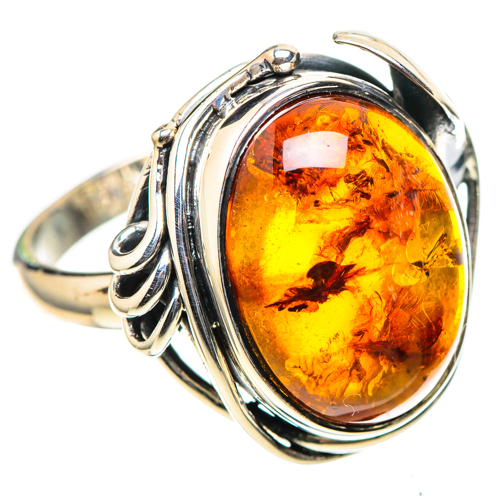 Baltic Amber 925 Sterling Silver Ring Size 8 (925 Sterling Silver) RING137420