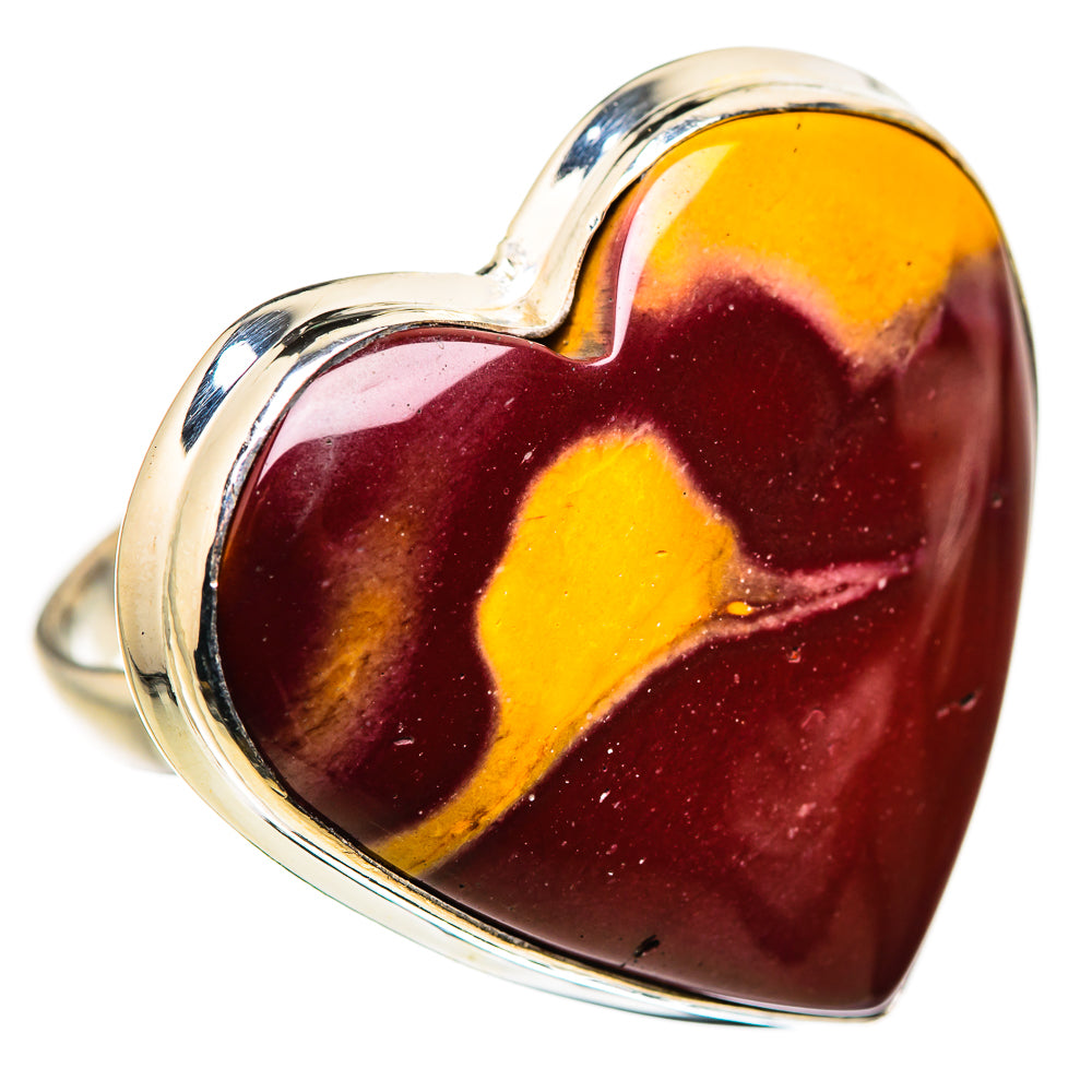 Large Mookaite Ring Size 10.75 (925 Sterling Silver) RING134713