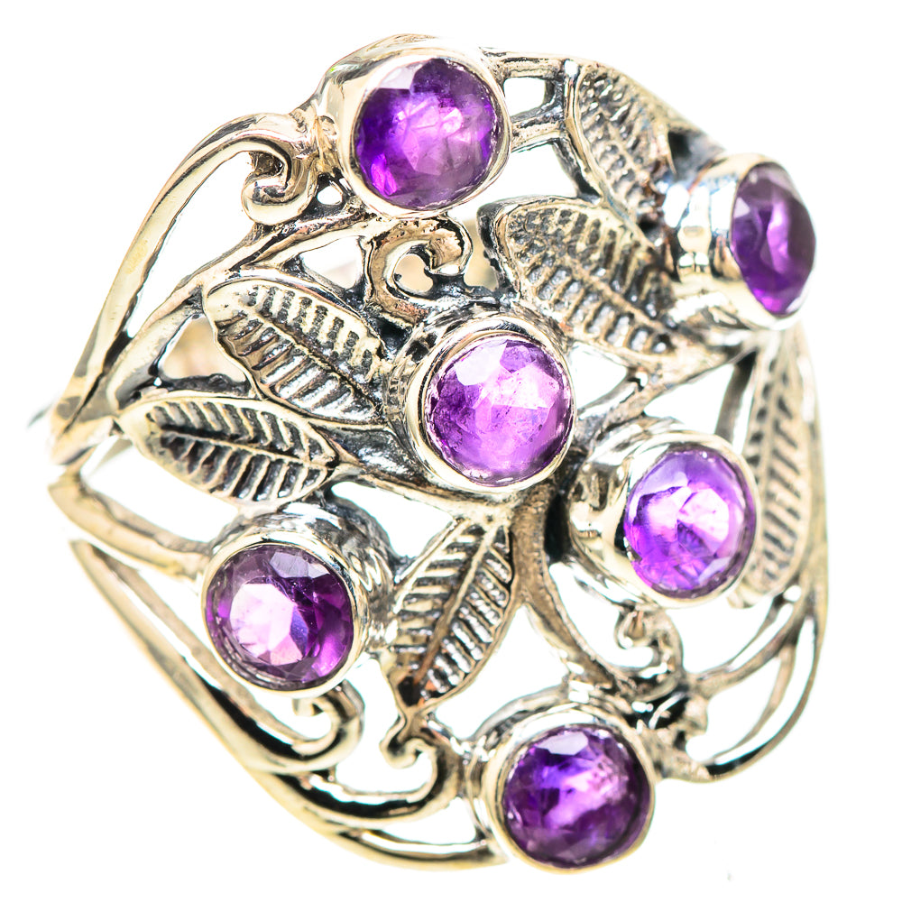 Amethyst 925 Sterling Silver Ring Size 9 (925 Sterling Silver) RING137290