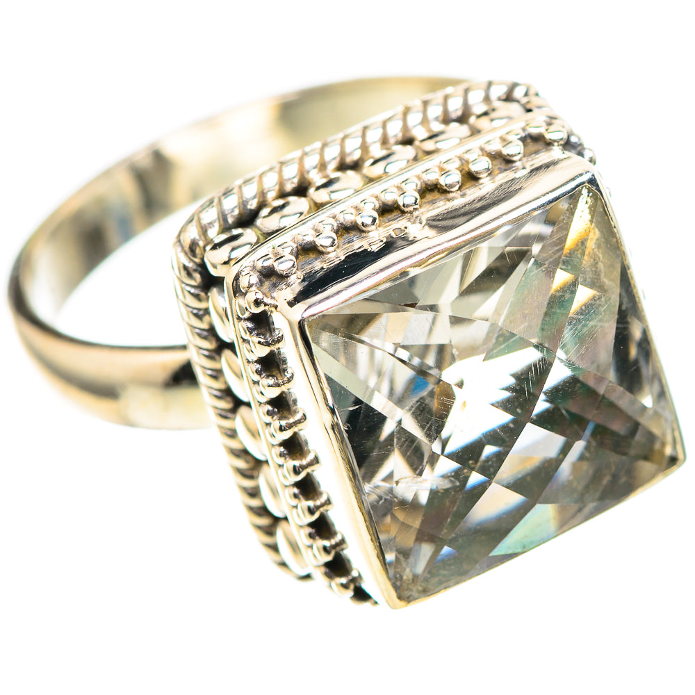 White Quartz Ring Size 9.25 (925 Sterling Silver) RING136606