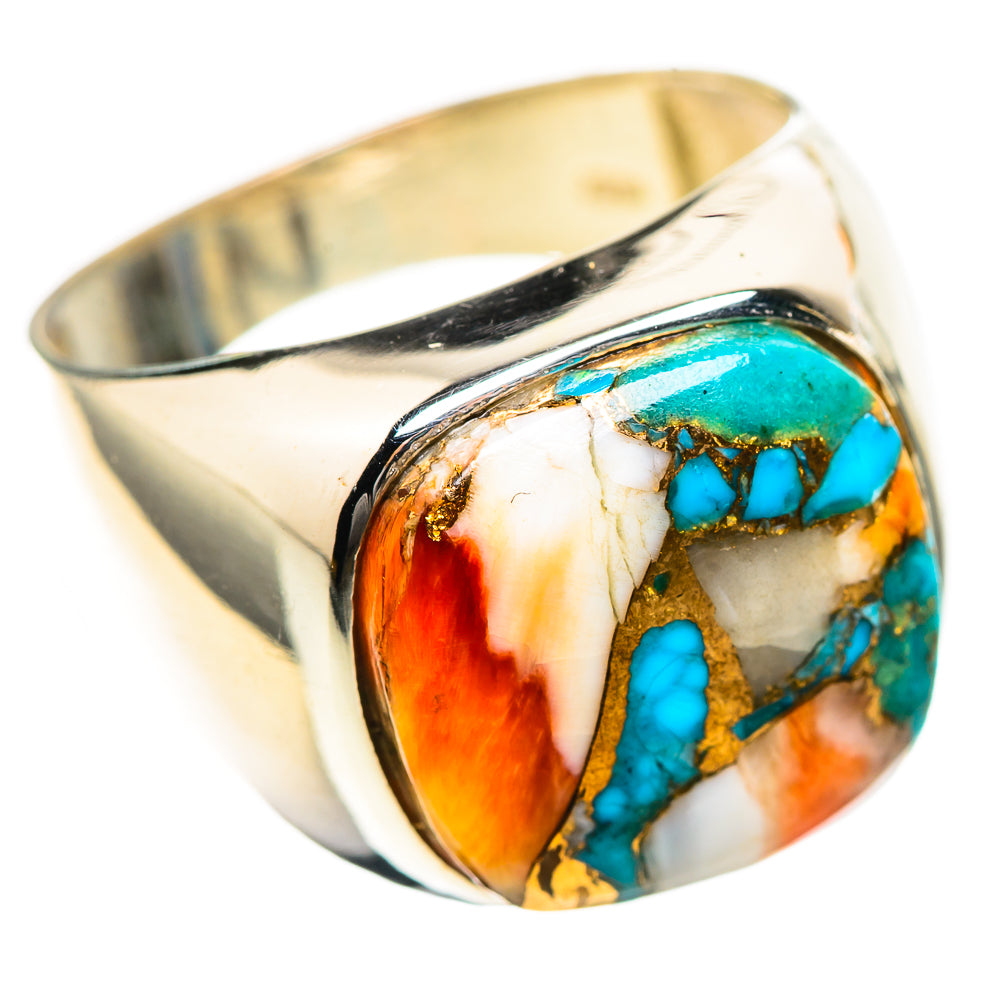 Spiny Oyster Turquoise Ring Size 8.25 (925 Sterling Silver) RING136276