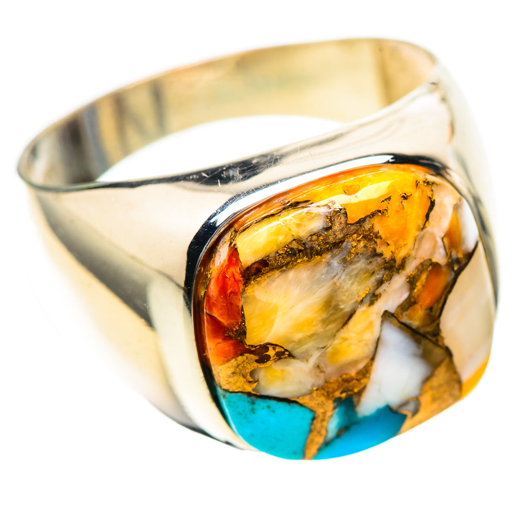 Spiny Oyster Turquoise 925 Sterling Silver Ring Size 9.25 Ana Co R136244