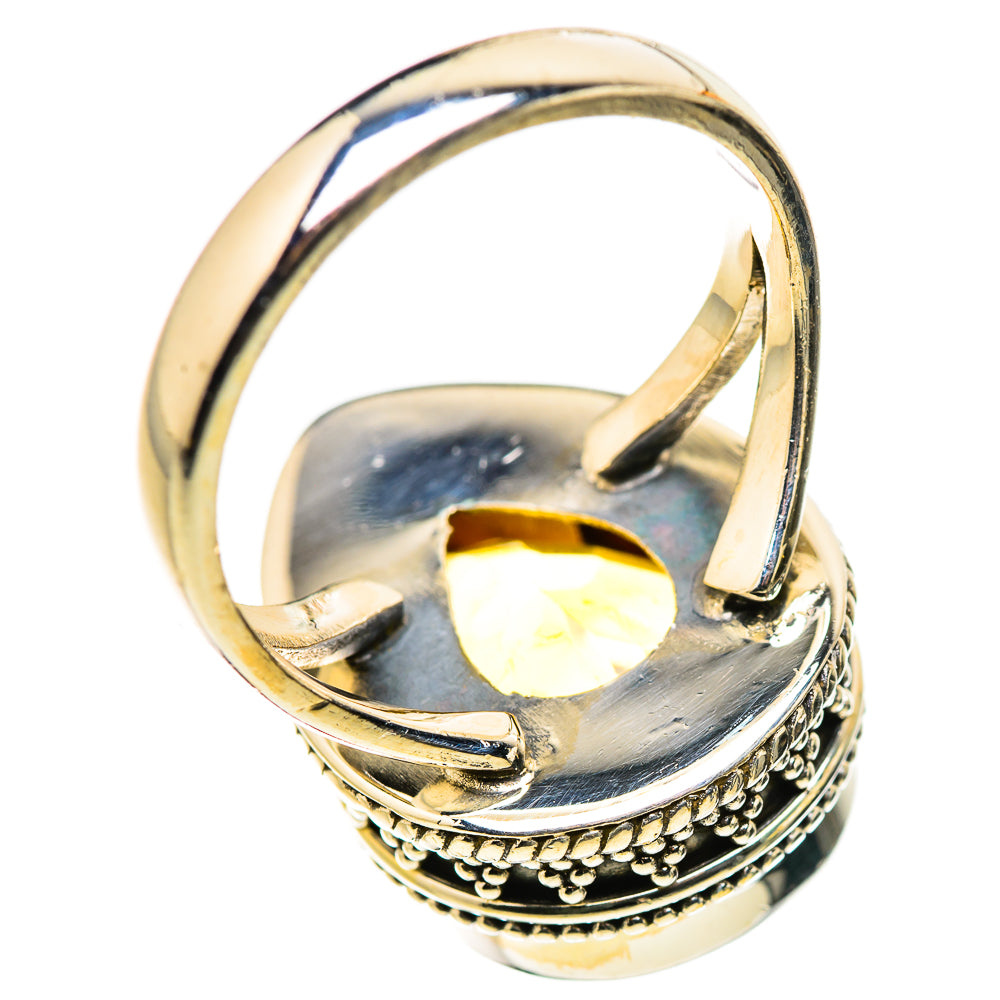 Faceted Citrine Ring Size 8 (925 Sterling Silver) RING134769