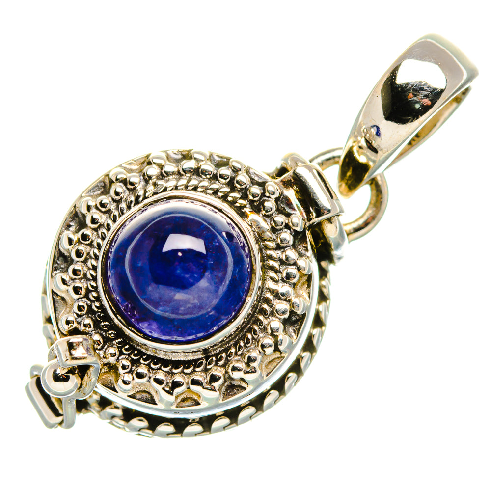 Poison Natural Tanzanite Pendant 1 1/8" (925 Sterling Silver) PD37485