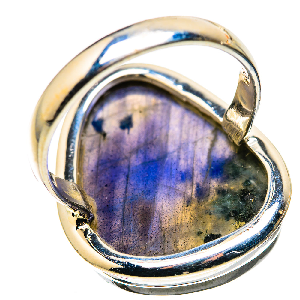 Large Labradorite Ring Size 11.5 (925 Sterling Silver) RING136156