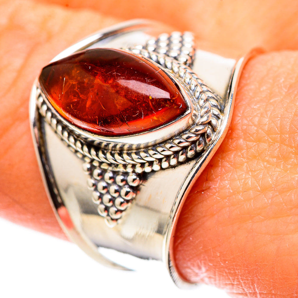 Baltic Amber 925 Sterling Silver Ring Size 9 (925 Sterling Silver) RING137599