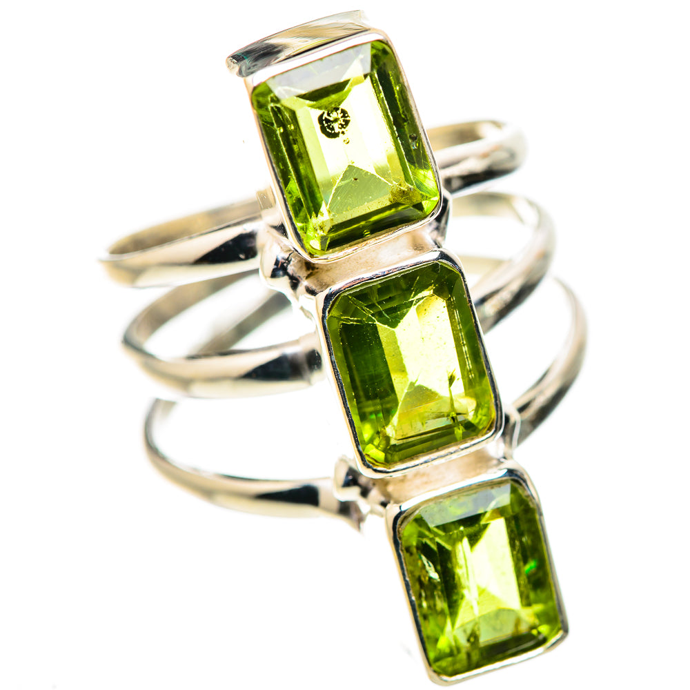 Peridot Ring Size 8.25 (925 Sterling Silver) RING134784