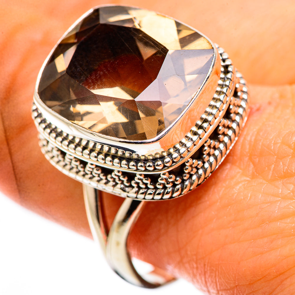 Smoky Quartz Ring Size 10 (925 Sterling Silver) RING135482