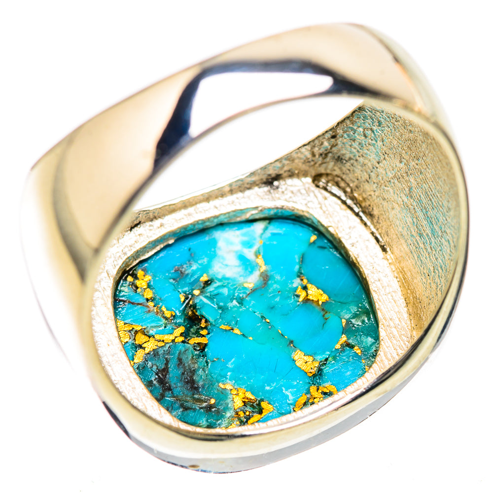 Kingman Mohave Turquoise Ring Size 8.5 (925 Sterling Silver) RING135846