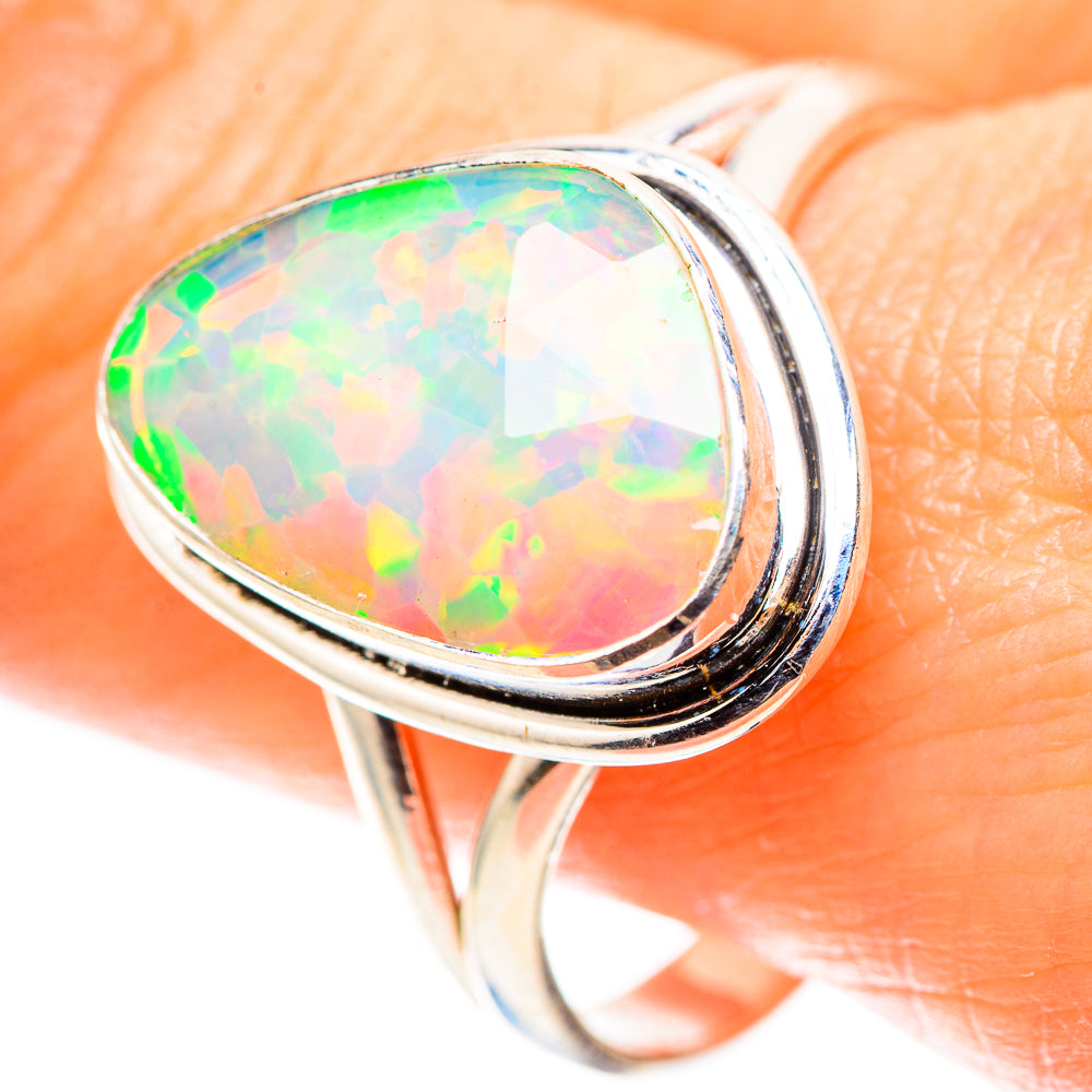 Ethiopian Opal Ring Size 12 (925 Sterling Silver) RING136904