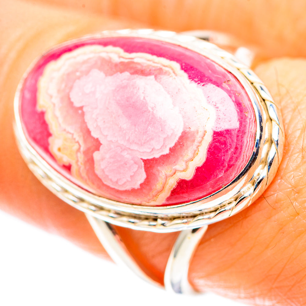 Rhodochrosite Ring Size 8 (925 Sterling Silver) RING136868