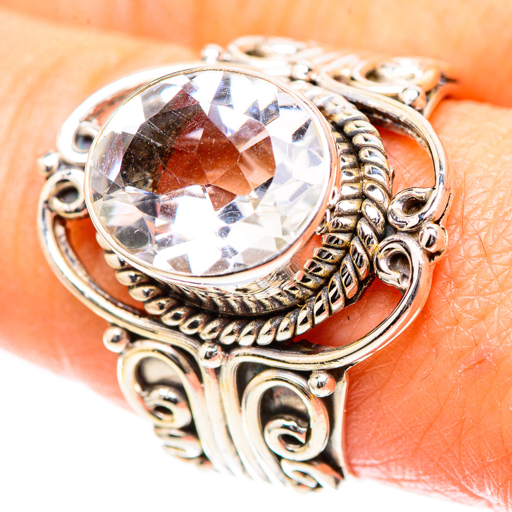 White Quartz 925 Sterling Silver Ring Size 9 (925 Sterling Silver) RING137187
