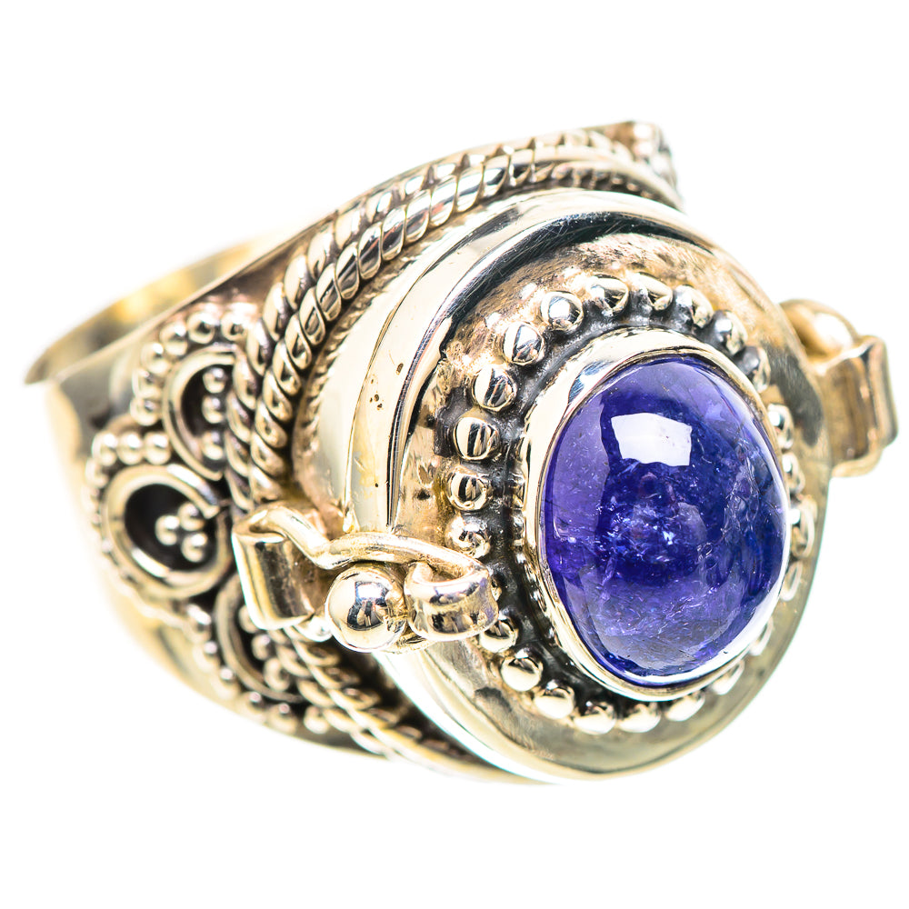 Poison Natural Tanzanite Ring Size 6.75 (925 Sterling Silver) RING136372