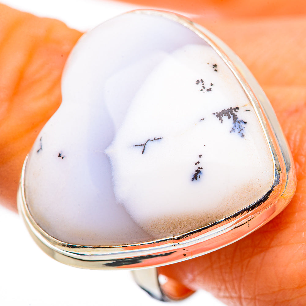 Large Dendritic Opal Ring Size 9.75 (925 Sterling Silver) RING135783