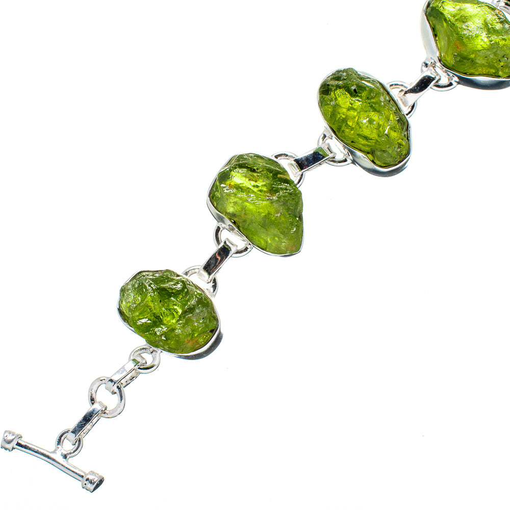 Peridot Bracelets handcrafted by Anasilvercos - BR876015