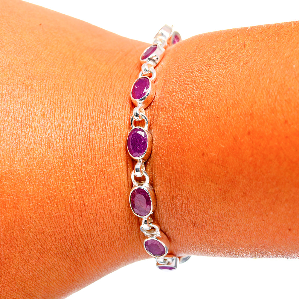 Ruby Bracelets handcrafted by Anasilvercos - BR876381