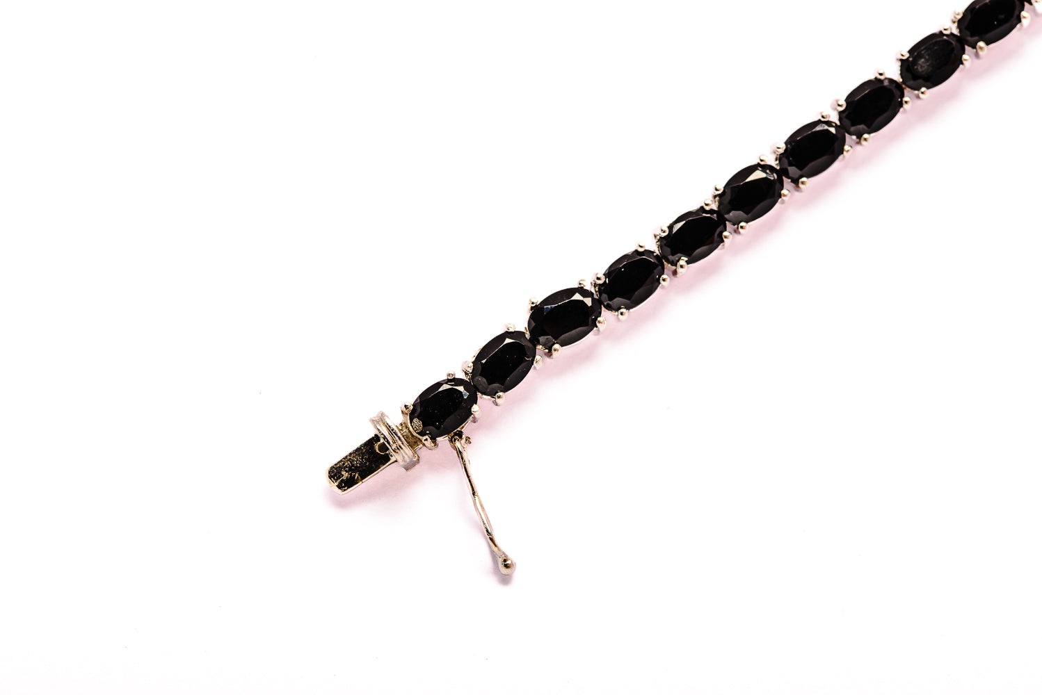 Black Onyx Bracelets handcrafted by Anasilvercos - BR876387