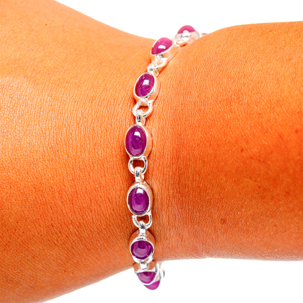 Ruby Bracelets handcrafted by Anasilvercos - BR876389