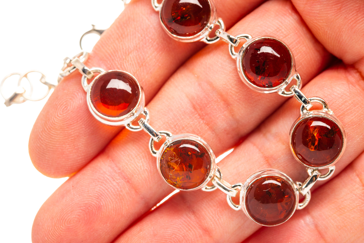 Baltic Amber Bracelets handcrafted by Anasilvercos - BR876368