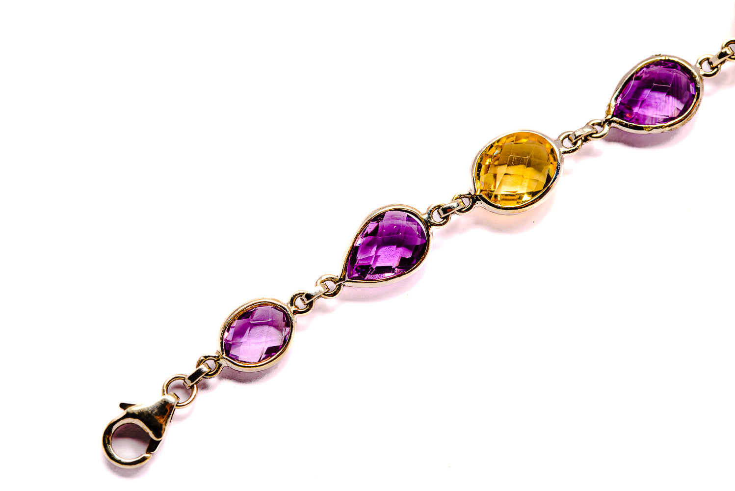 Citrine Bracelets handcrafted by Anasilvercos - BR90017 - Photo 3