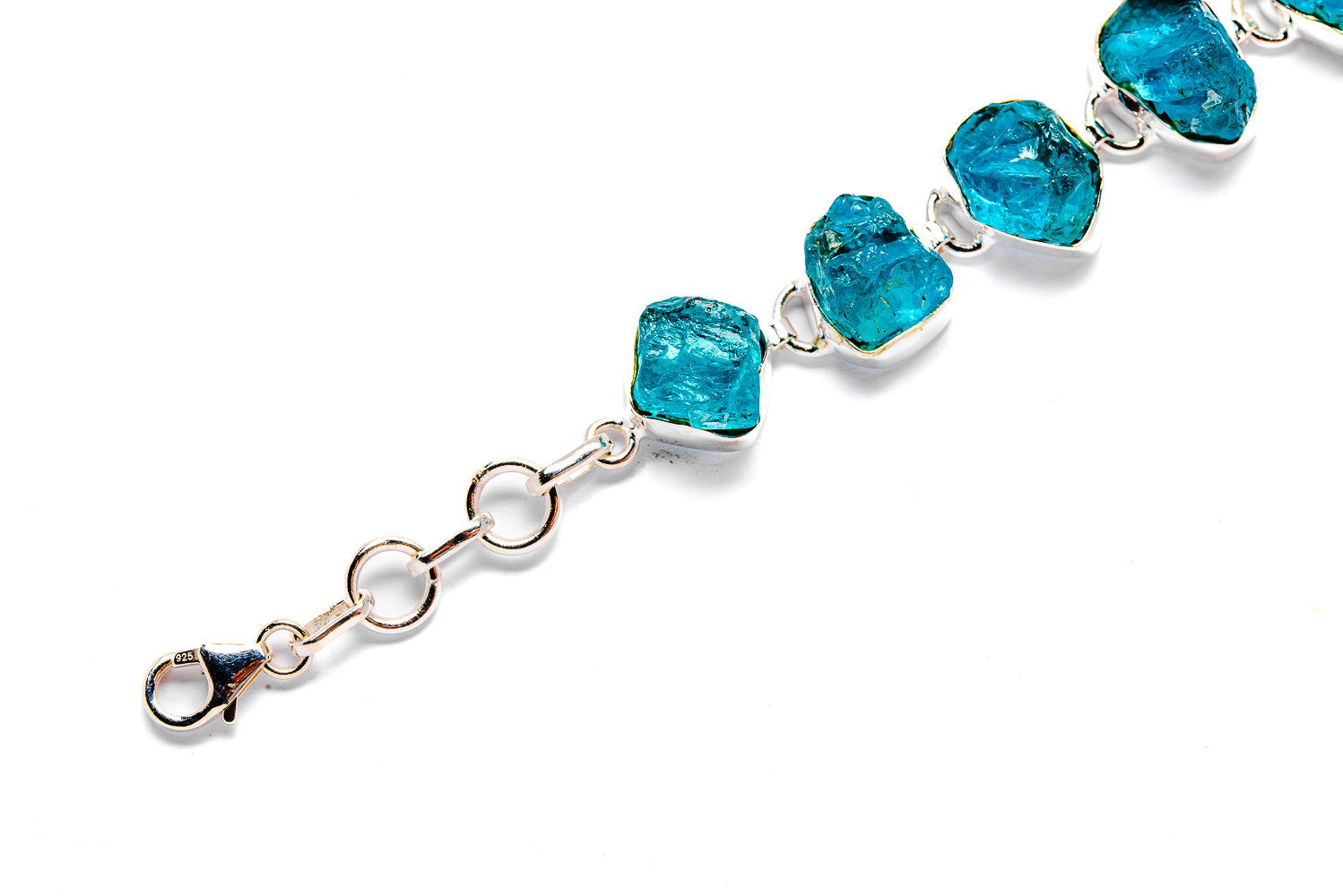 Apatite Bracelets handcrafted by Anasilvercos - BR90036 - Photo 3
