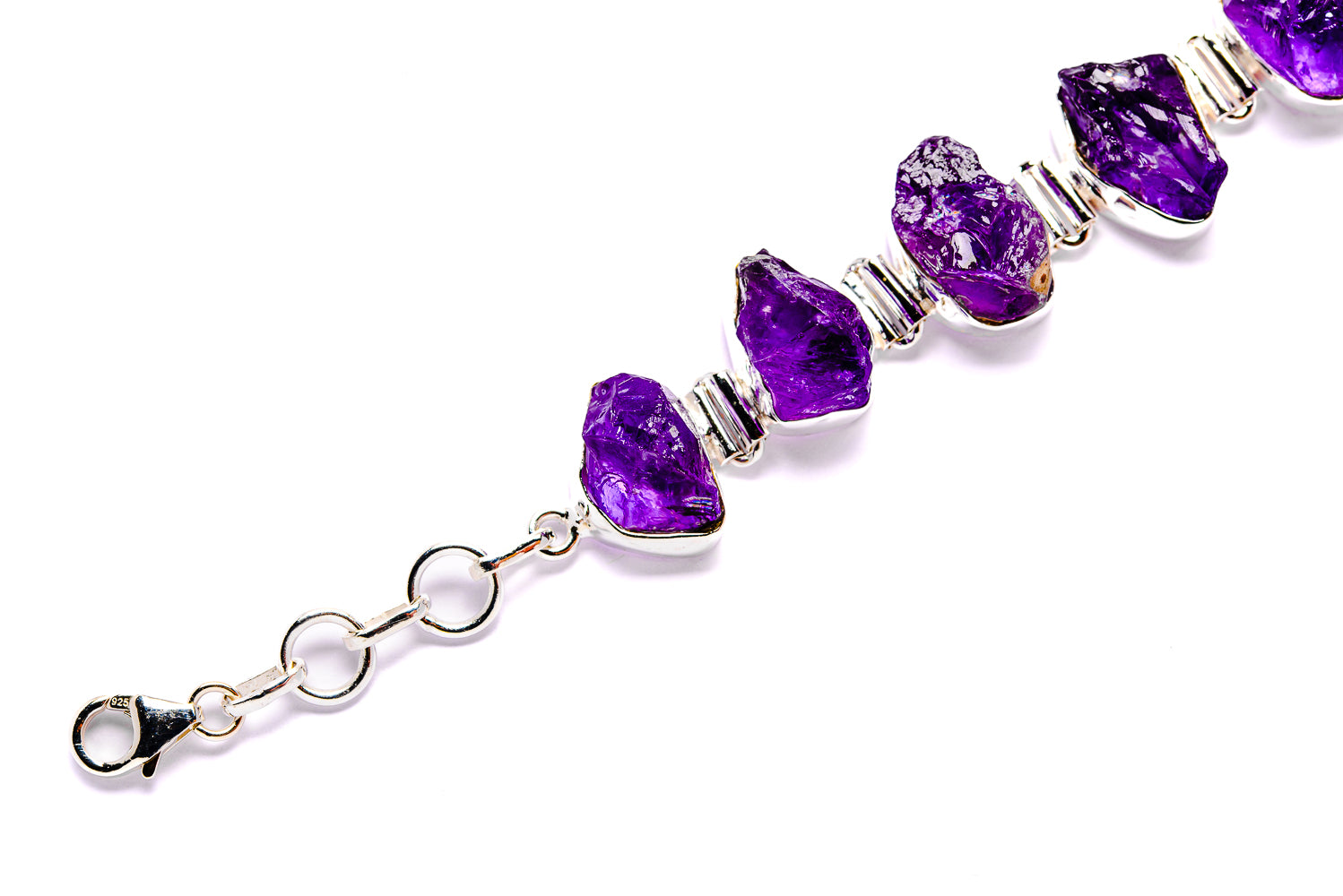 Amethyst Bracelets handcrafted by Anasilvercos - BR90041 - Photo 3
