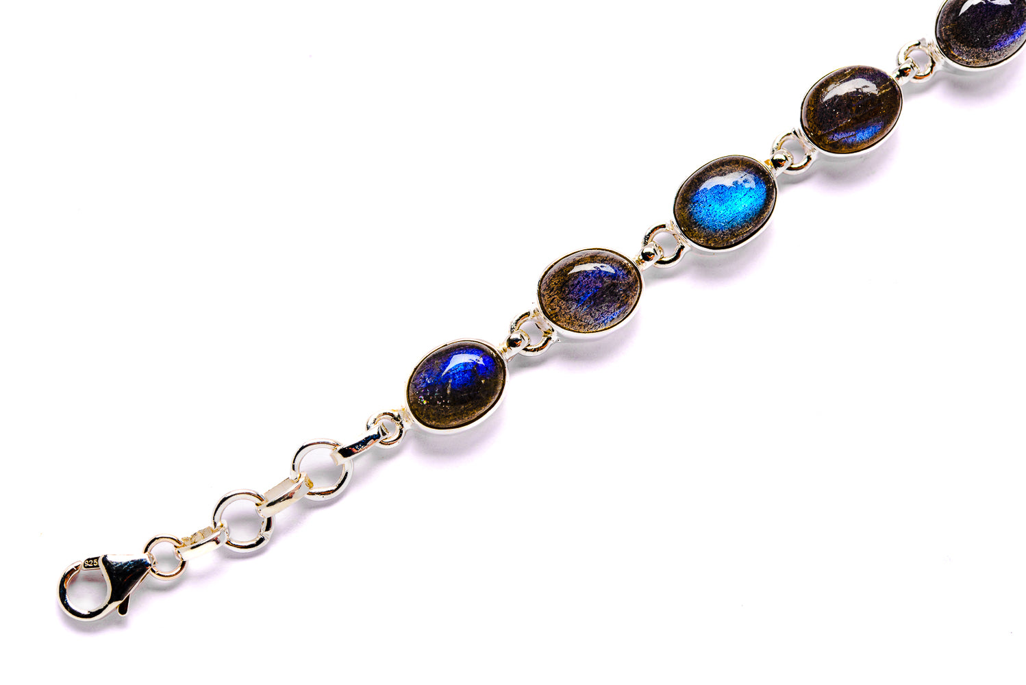 Labradorite Bracelets handcrafted by Anasilvercos - BR90044 - Photo 3