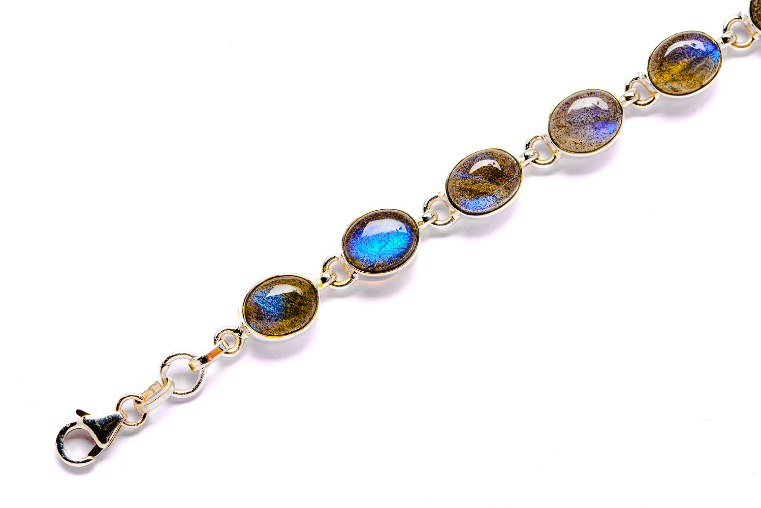 Labradorite Bracelets handcrafted by Anasilvercos - BR90045 - Photo 3
