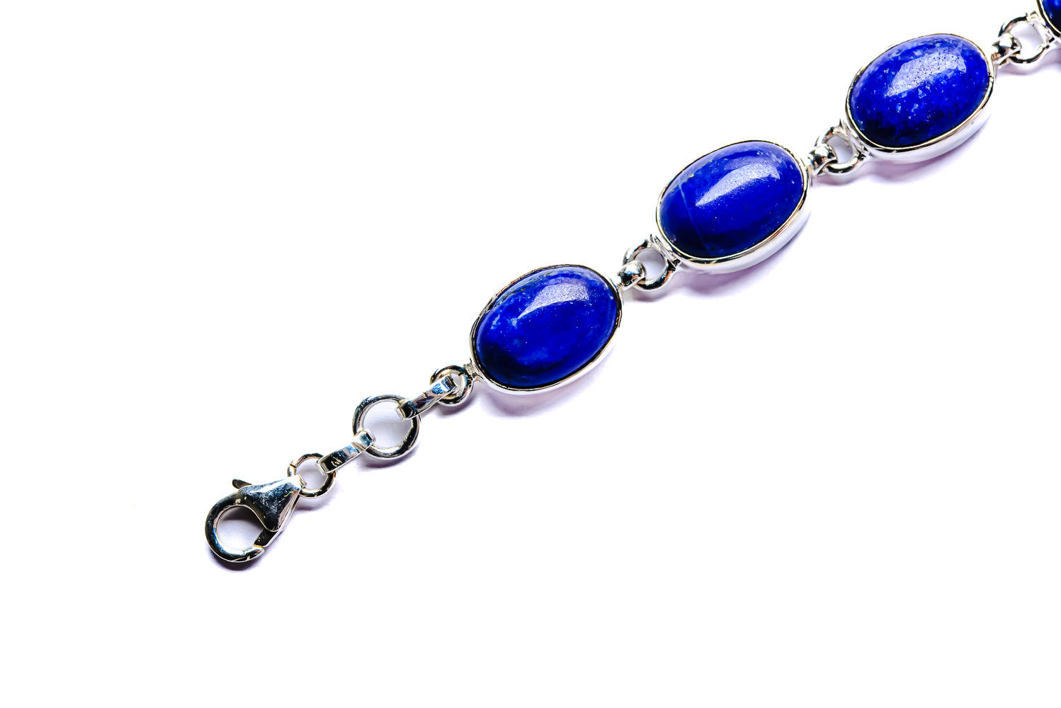 Lapis Lazuli Bracelets handcrafted by Anasilvercos - BR90050