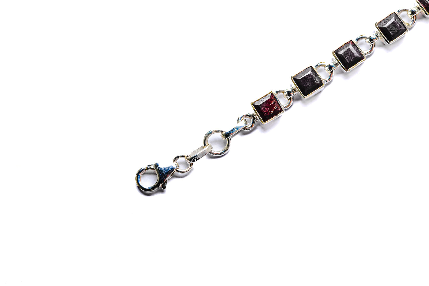 Ruby Bracelets handcrafted by Anasilvercos - BR90058