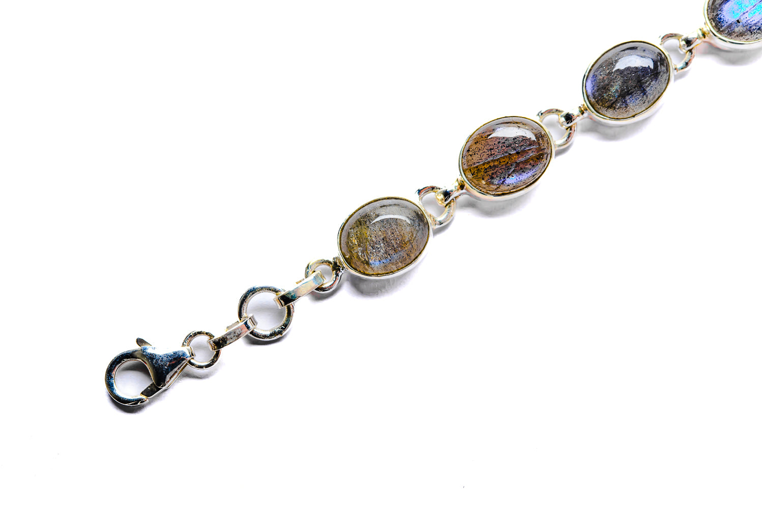 Labradorite Bracelets handcrafted by Anasilvercos - BR90061