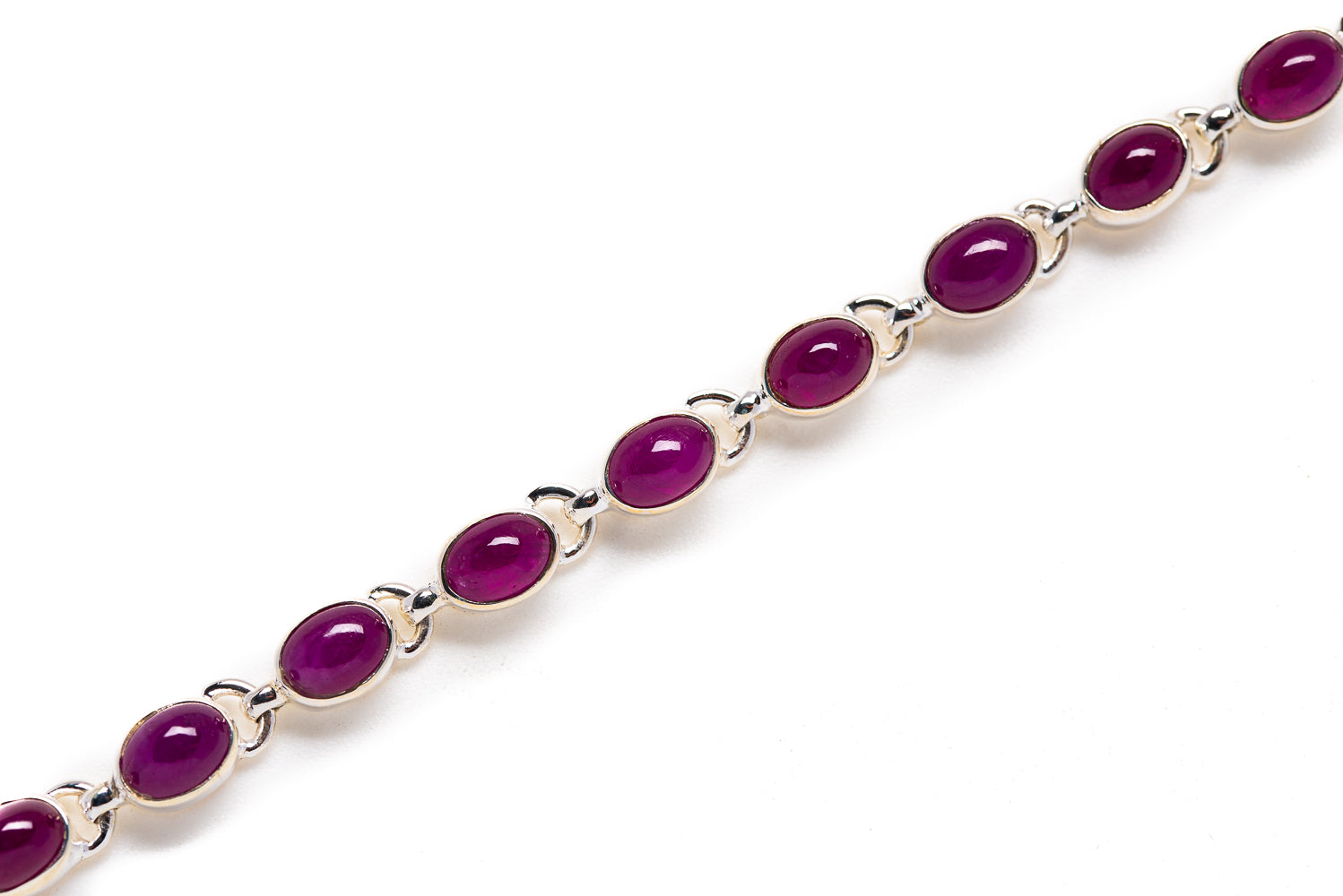 Ruby Bracelets handcrafted by Anasilvercos - BR876366