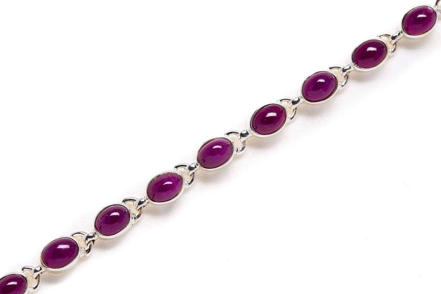 Ruby Bracelets handcrafted by Anasilvercos - BR876371