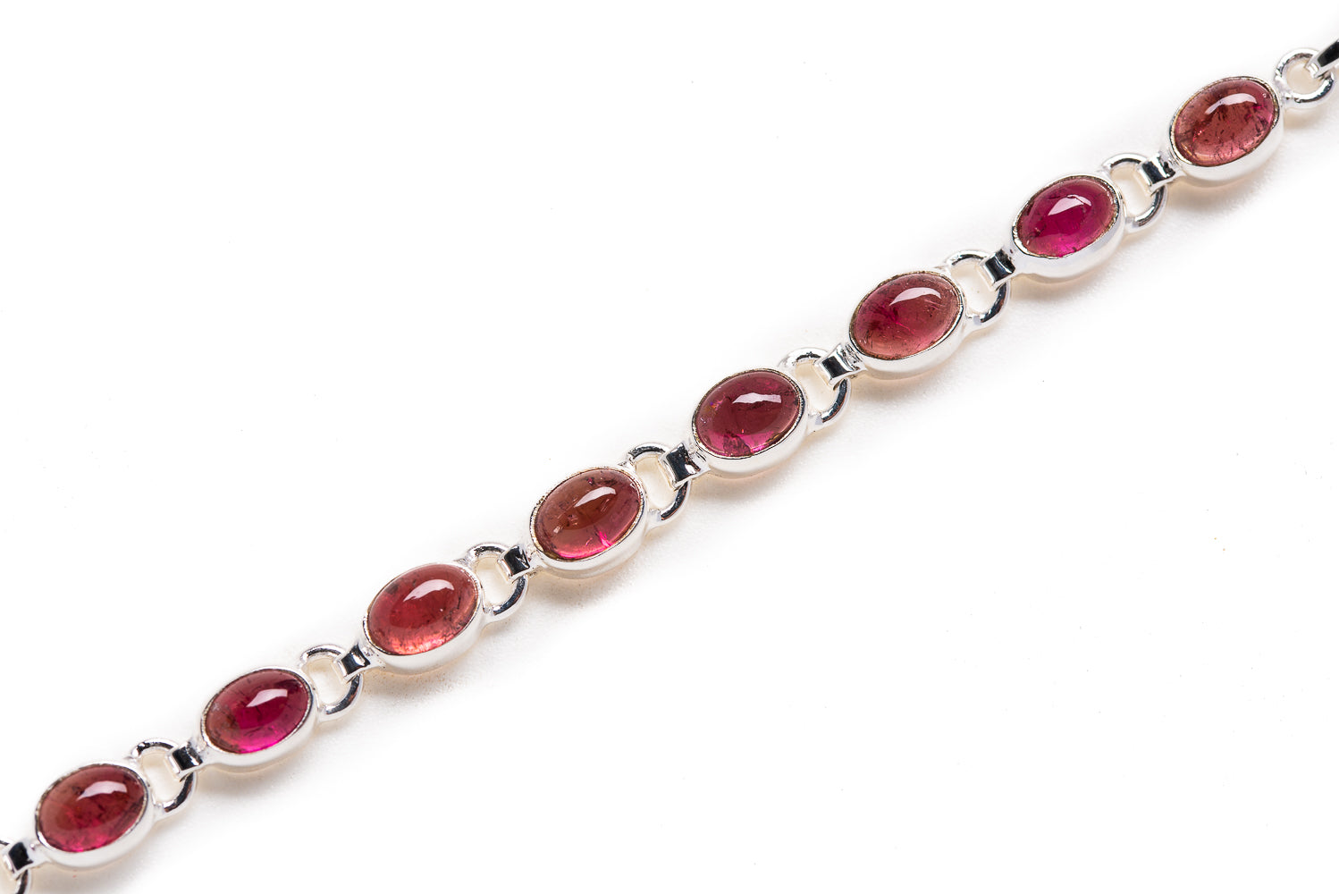 Pink Tourmaline Bracelets handcrafted by Anasilvercos - BR876372