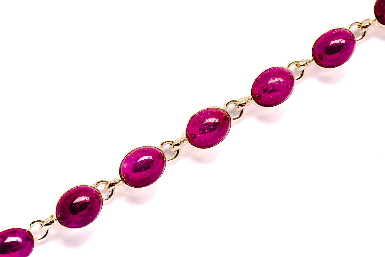 Ruby Bracelets handcrafted by Anasilvercos - BR90020