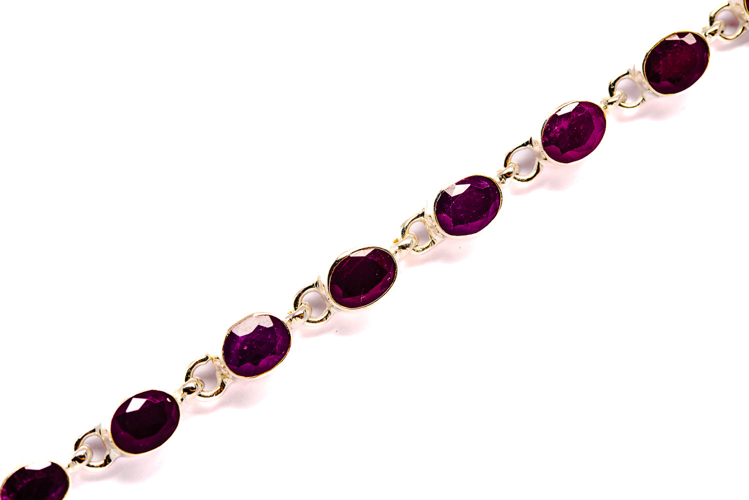 Ruby Bracelets handcrafted by Anasilvercos - BR90024 - Photo 2