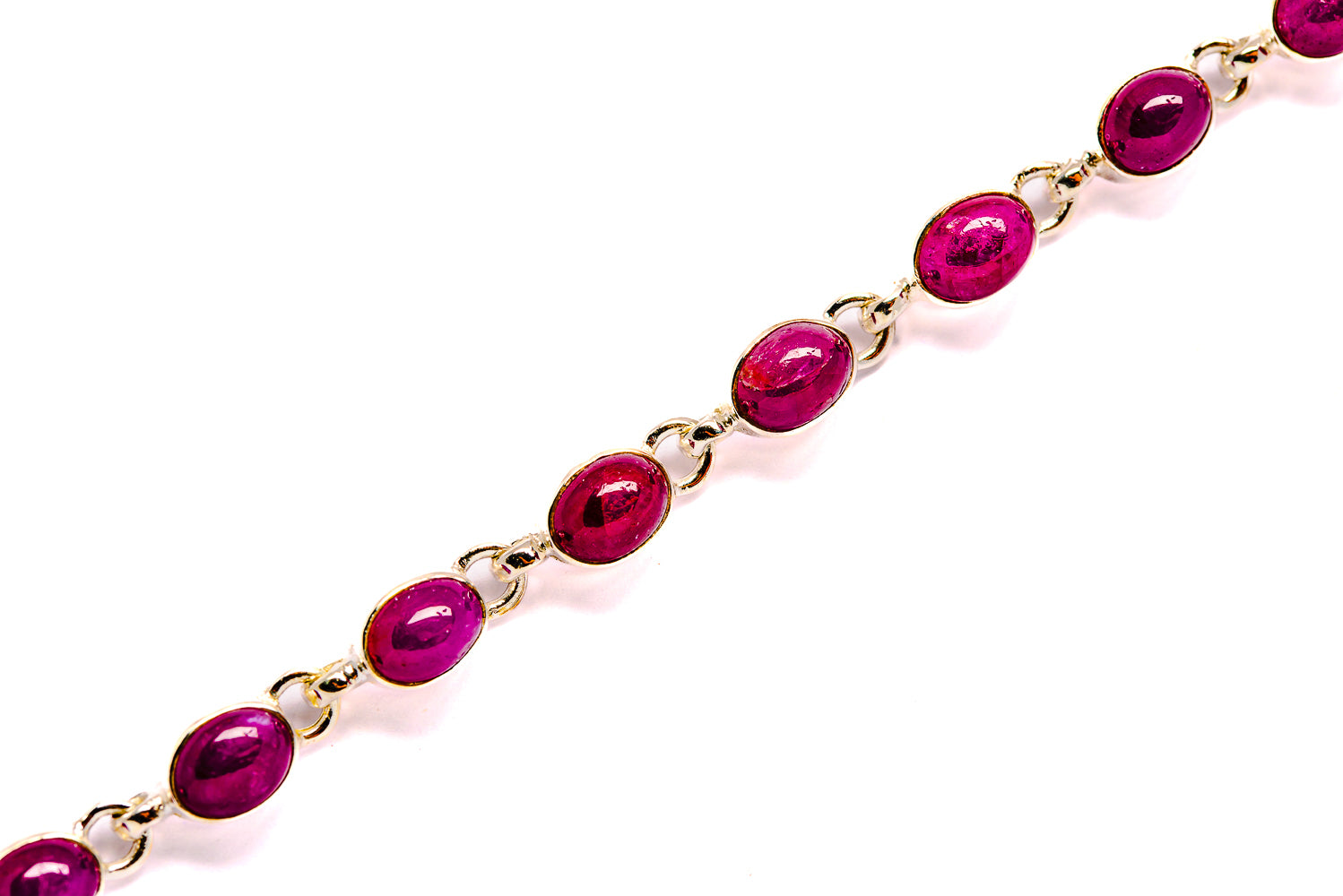 Ruby Bracelets handcrafted by Anasilvercos - BR90026