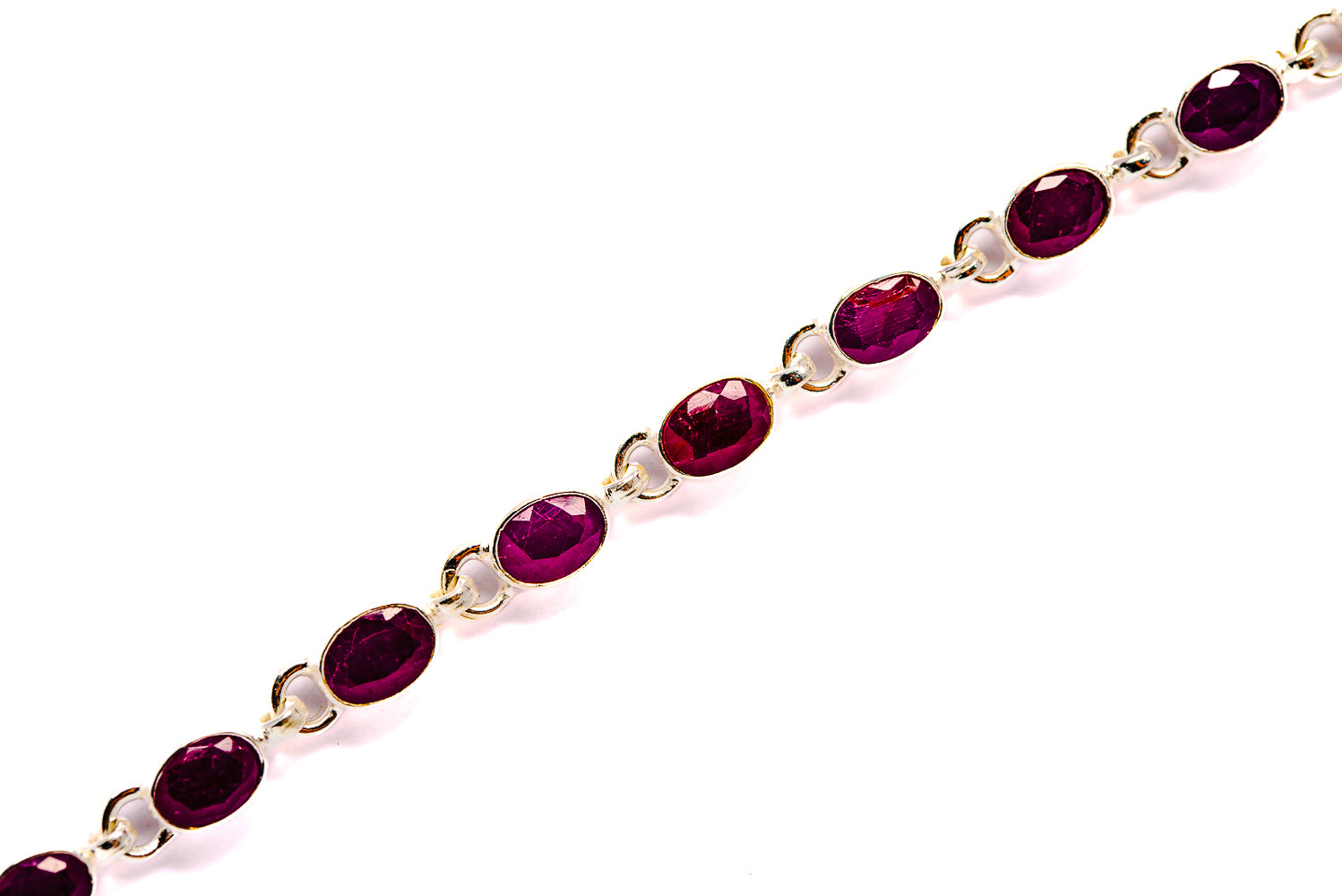 Ruby Bracelets handcrafted by Anasilvercos - BR90027