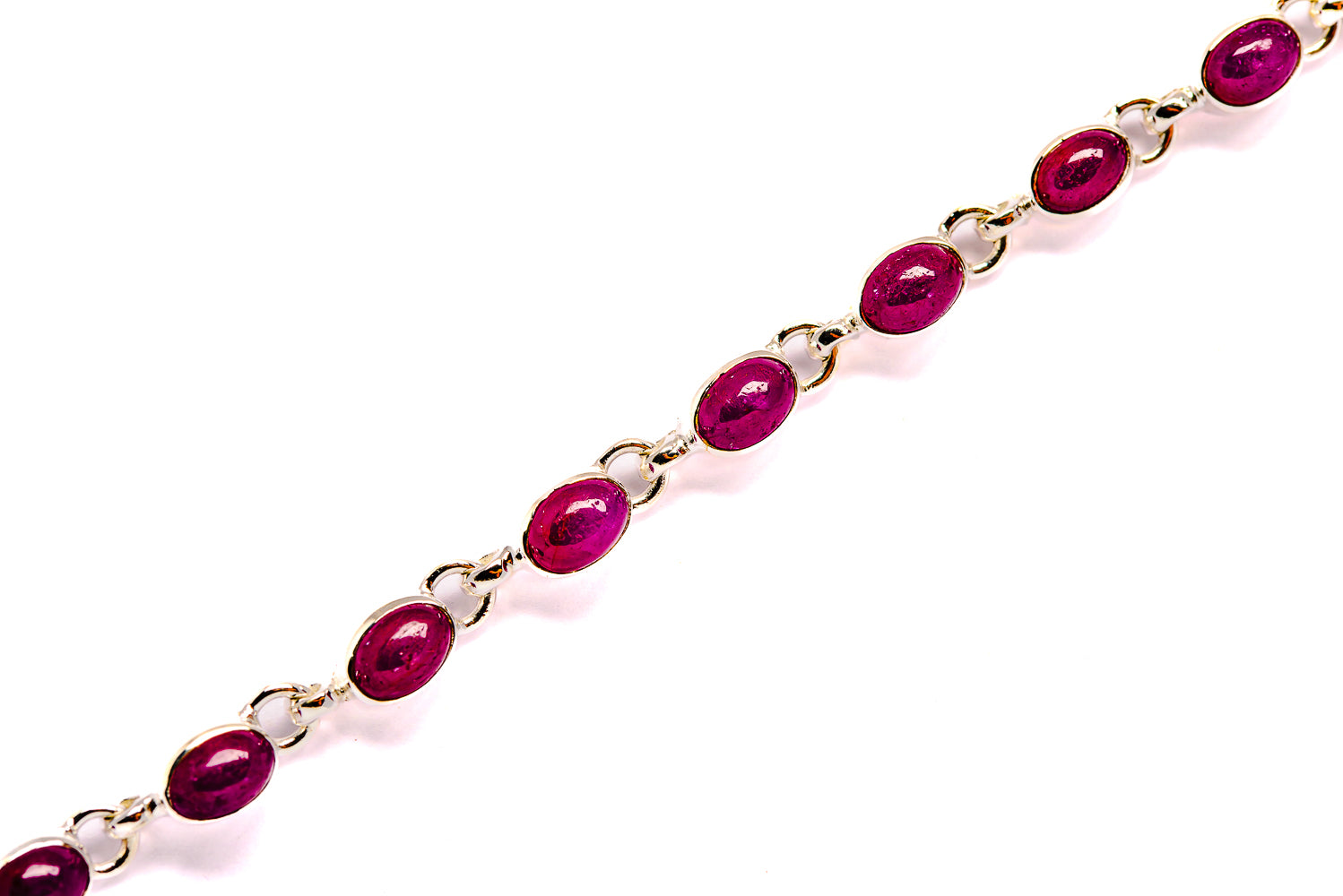 Ruby Bracelets handcrafted by Anasilvercos - BR90028 - Photo 2