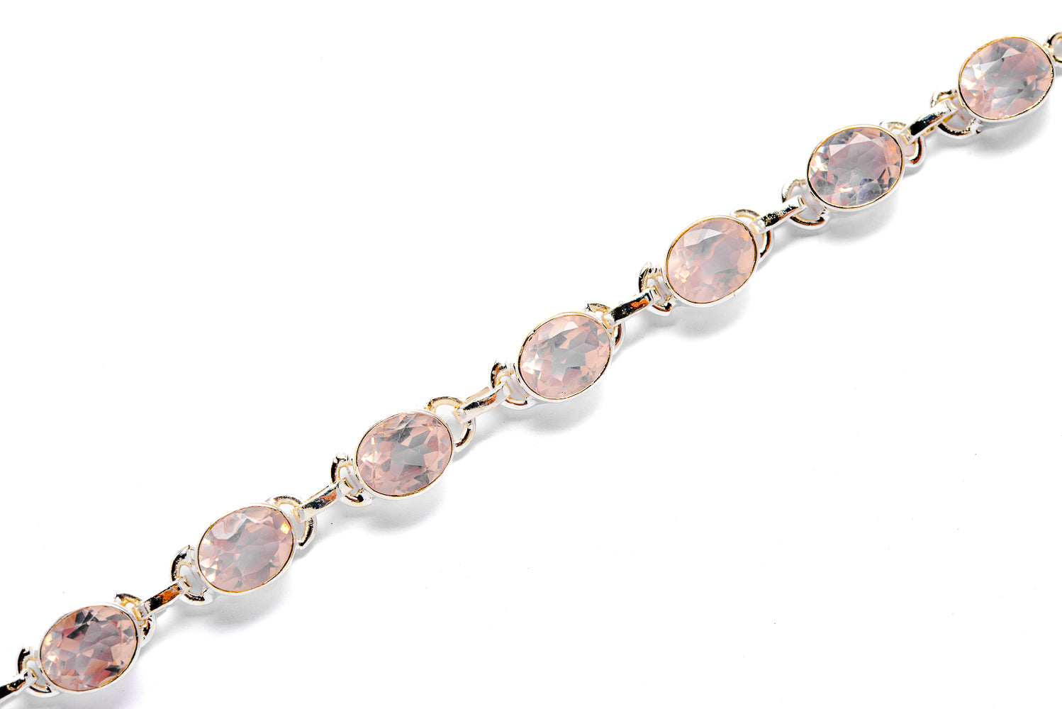 Rose Quartz Bracelets handcrafted by Anasilvercos - BR90029 - Photo 2