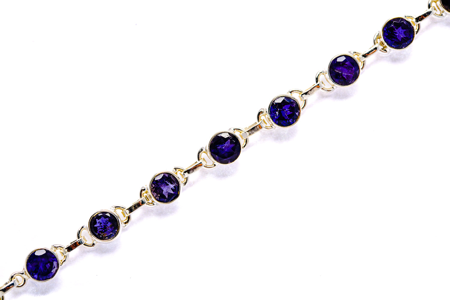 Tanzanite Bracelets handcrafted by Anasilvercos - BR90034 - Photo 2