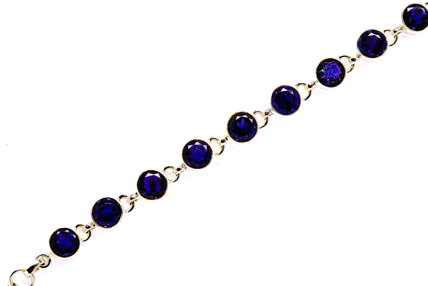 Tanzanite Bracelets handcrafted by Anasilvercos - BR90035 - Photo 2