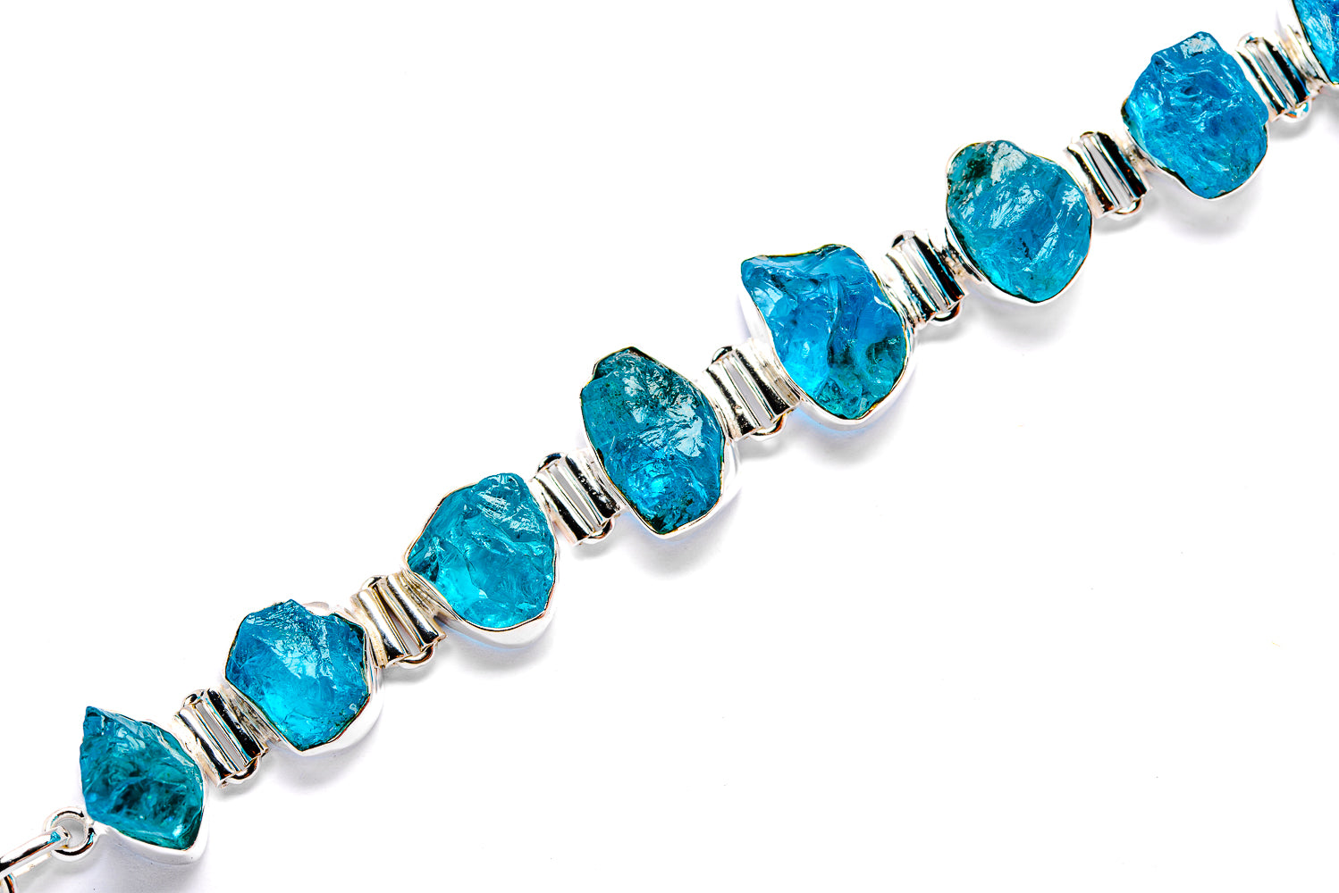 Apatite Bracelets handcrafted by Anasilvercos - BR90037 - Photo 2
