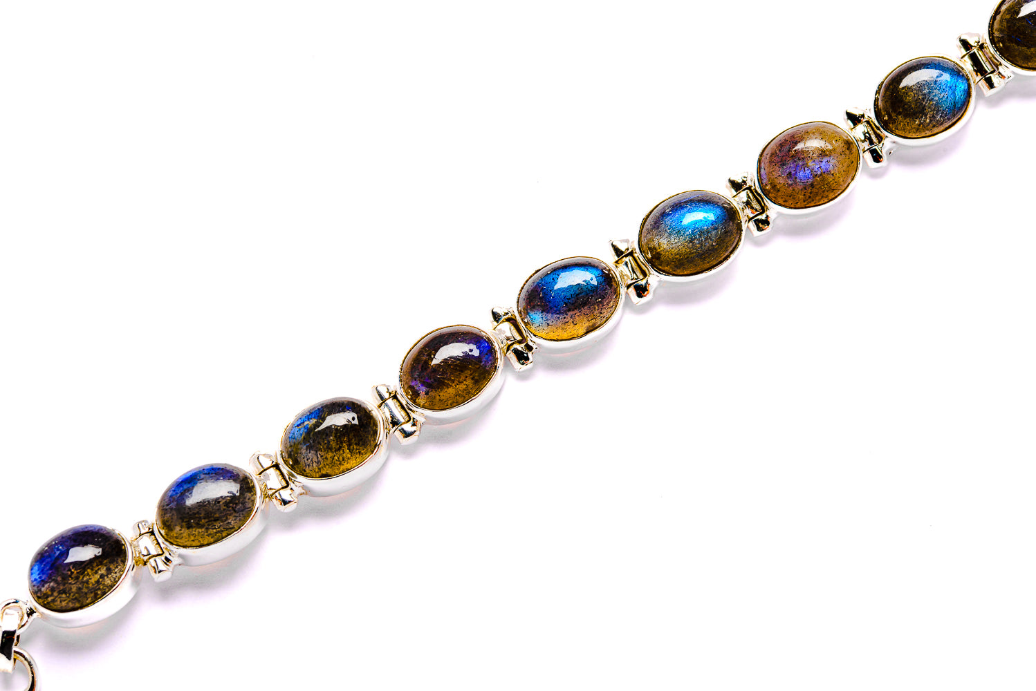 Labradorite Bracelets handcrafted by Anasilvercos - BR90043 - Photo 2