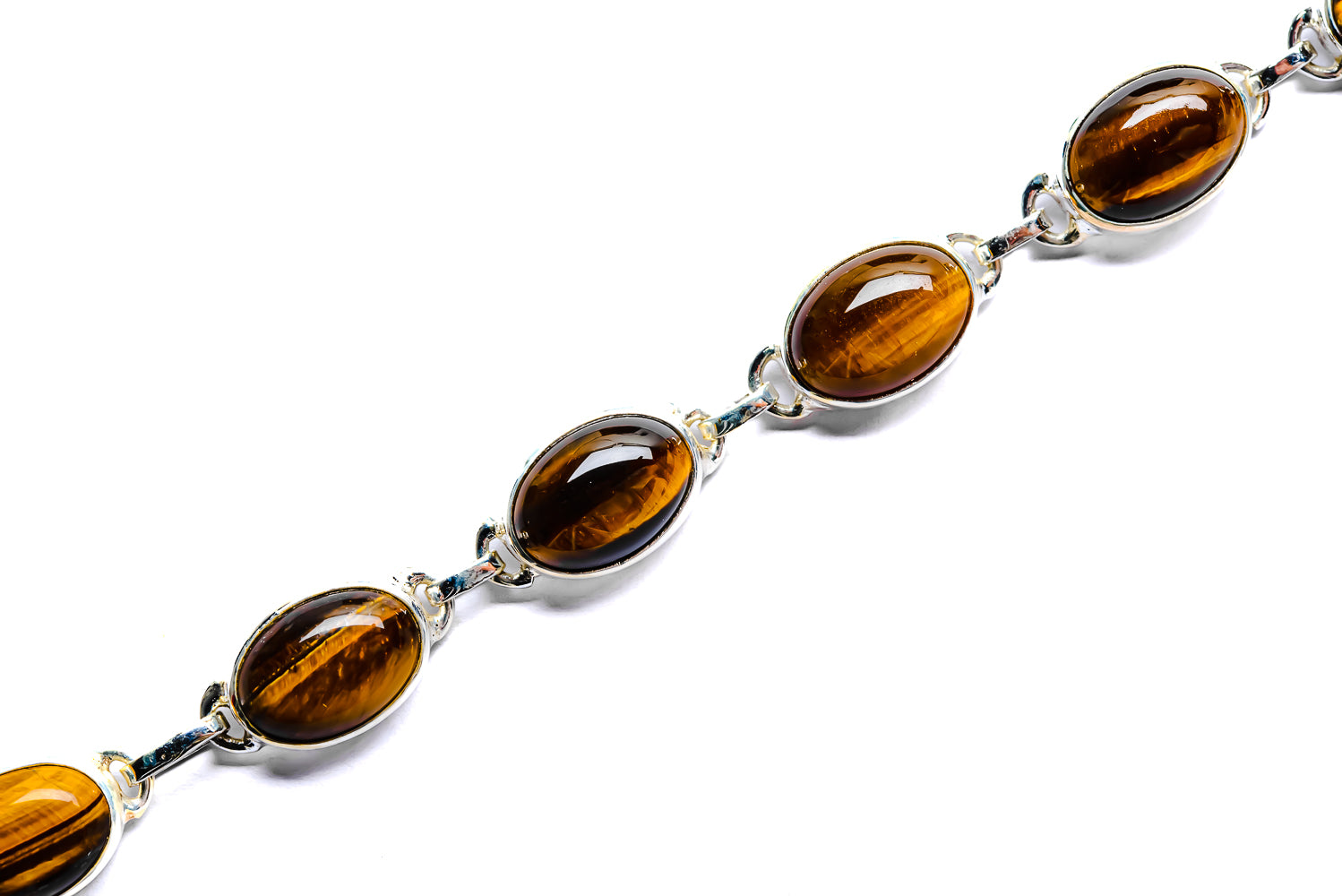 Tiger Eye Bracelets handcrafted by Anasilvercos - BR90053 - Photo 2