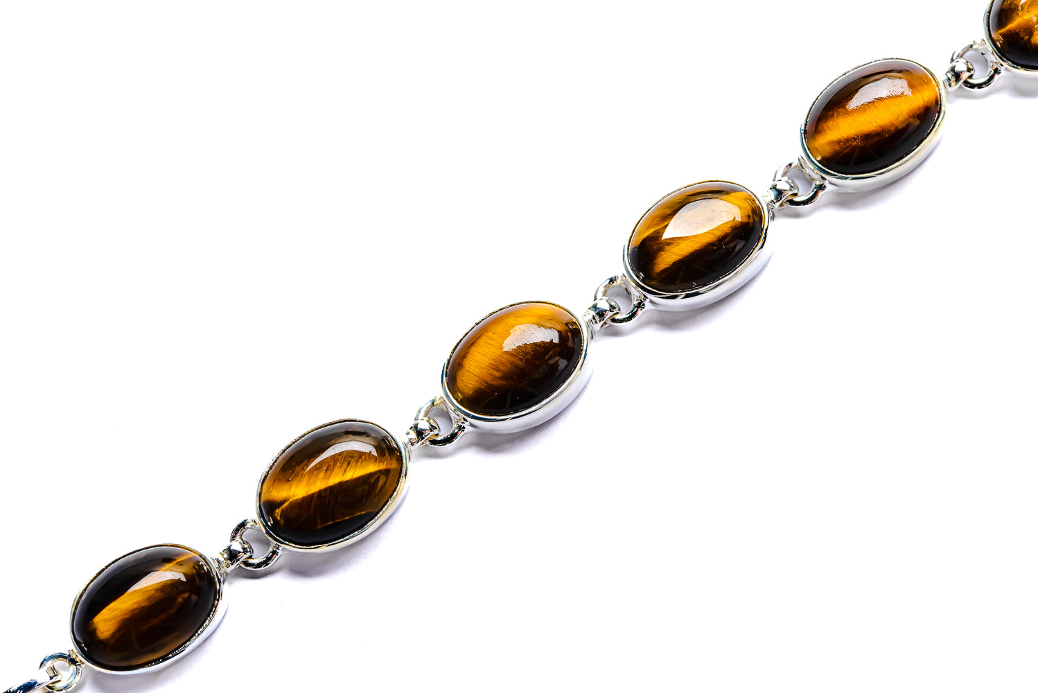 Tiger Eye Bracelets handcrafted by Anasilvercos - BR90056 - Photo 2