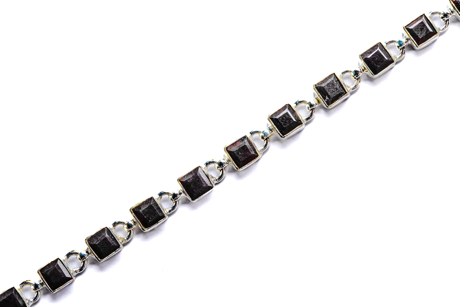 Ruby Bracelets handcrafted by Anasilvercos - BR90058 - Photo 2